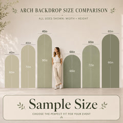 Custom Arch Backdrop Cover Display, Personalized Fabric Wedding & Party Photo Backdrop