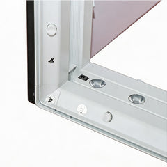 Modern LED Lit Storage Cabinet, Floor Standing Display Shelf for Events