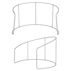 Custom Tubular Backdrop, Curved Tension Fabric Display, Large Format Trade Show Wall, 90x48 Inch