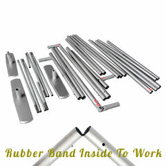 10x10 FT Custom Logo Foldable Frame Modular Promotional Expo Roll-Up Banner Trade Show Booth