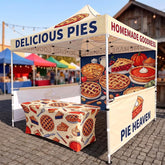 Custom Pop Up Canopy Tent Package with Trade Show Booth Display