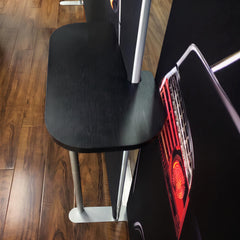 Trade Show Display Shelf & TV Mount Attachment for 32mm Tube Frames