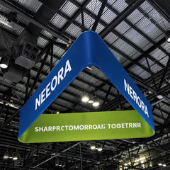 Custom Fabric Hanging Banner Sign, Trade Show Display, Business Promotion, Event Signage