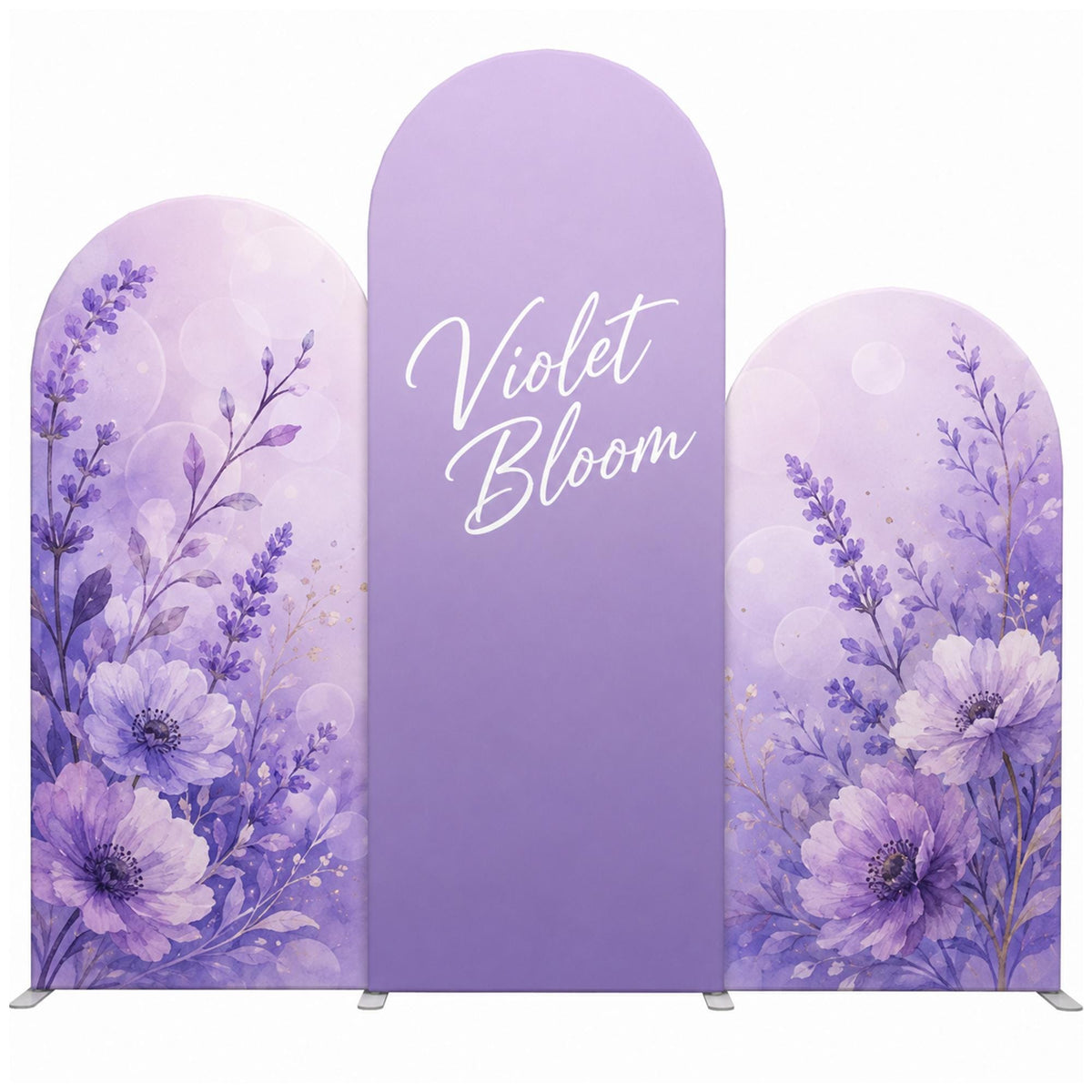 Custom Arch Backdrop Cover Display, Personalized Fabric Wedding & Party Photo Backdrop