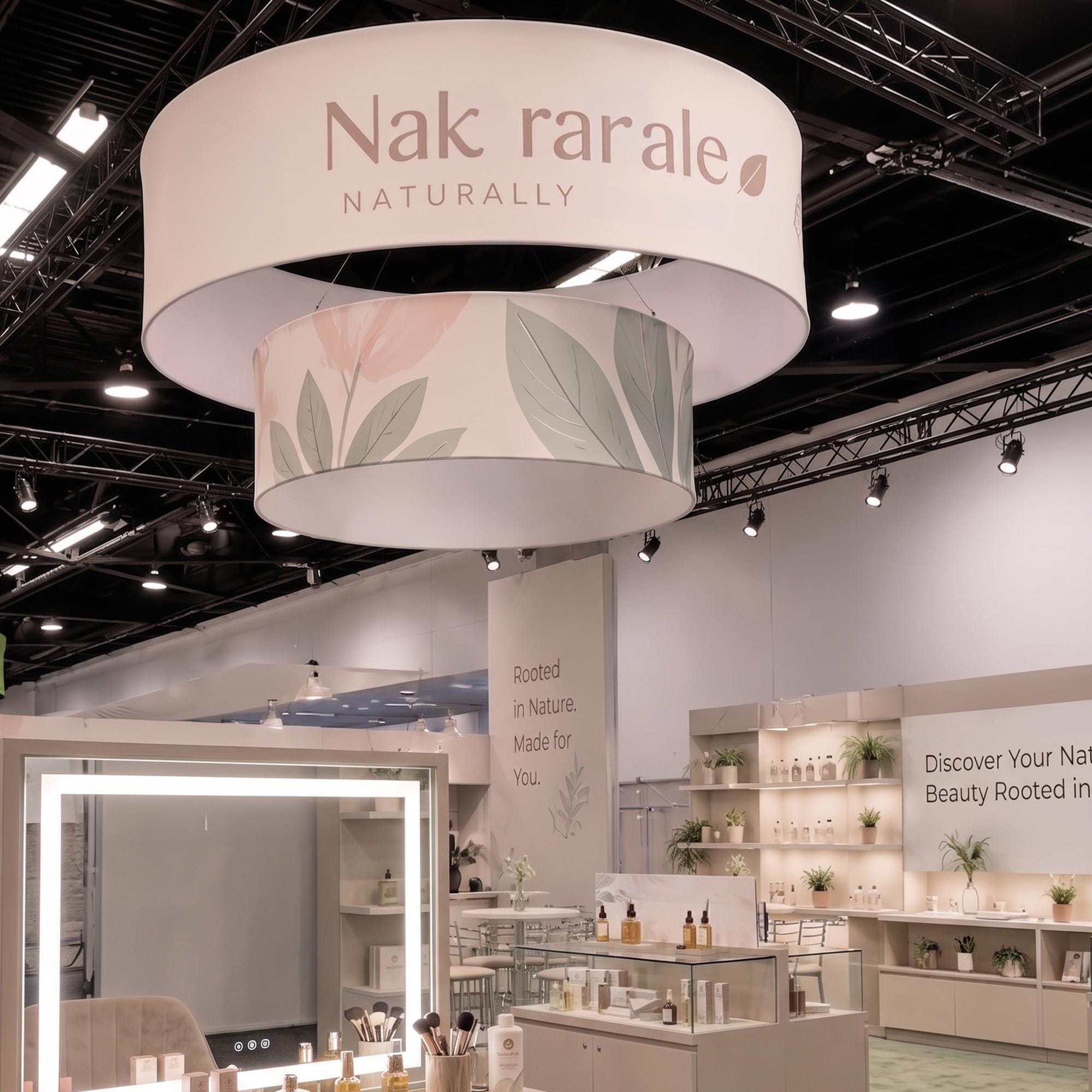 Custom Fabric Hanging Banner Sign, Trade Show Display, Business Promotion, Event Signage