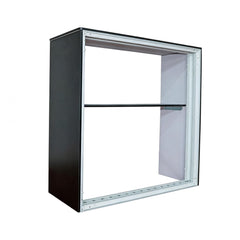 Modern LED Lit Storage Cabinet, Floor Standing Display Shelf for Events