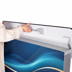 Portable Custom LED Reception Counter for Events & Exhibitions