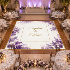 Custom Floor Decal, Personalized Vinyl Floor Sticker for Weddings, Parties & Events