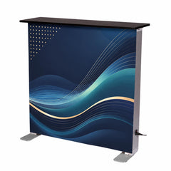 Portable Custom LED Reception Counter for Events & Exhibitions